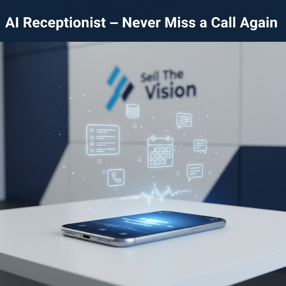 AI Receptionist - 24/7 Call Answering & Lead Booking